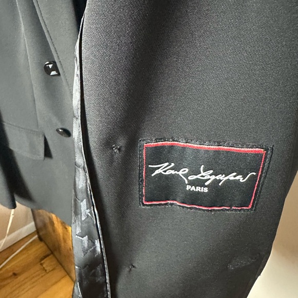 Karl Lagerfeld Black Blazer - Picture 5 of 9